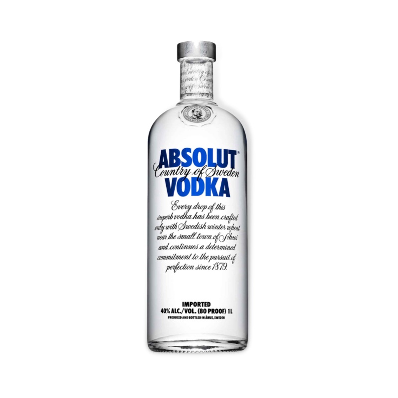 Absolut Vodka 1ltr / 700ml (ABV 40%)