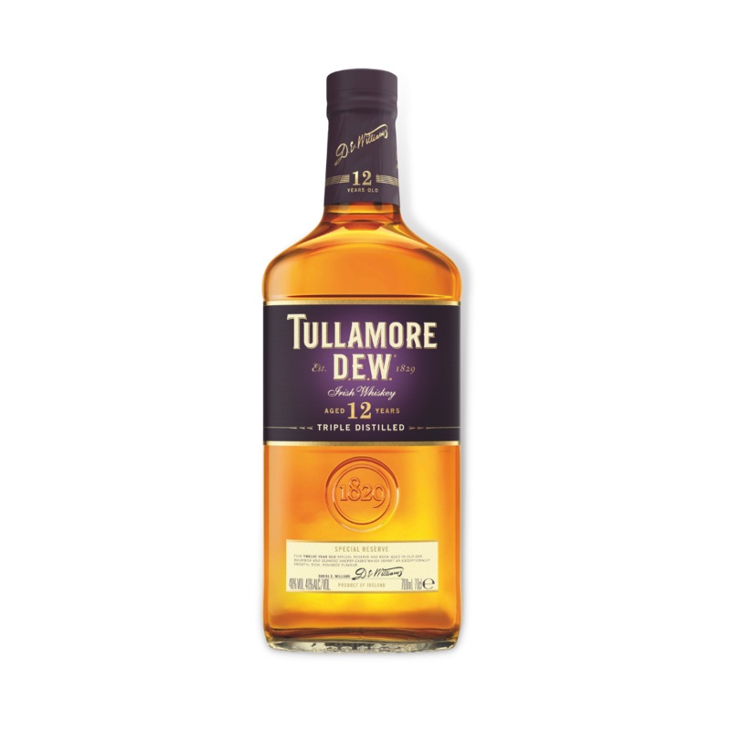 Tullamore D.E.W 12 Year Old Irish Whiskey 700ml (ABV 40%)