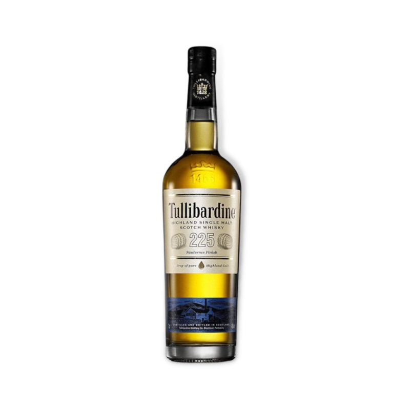 Tullibardine 225 Sauternes Cask Single Malt Scotch Whisky 700ml (ABV43%)