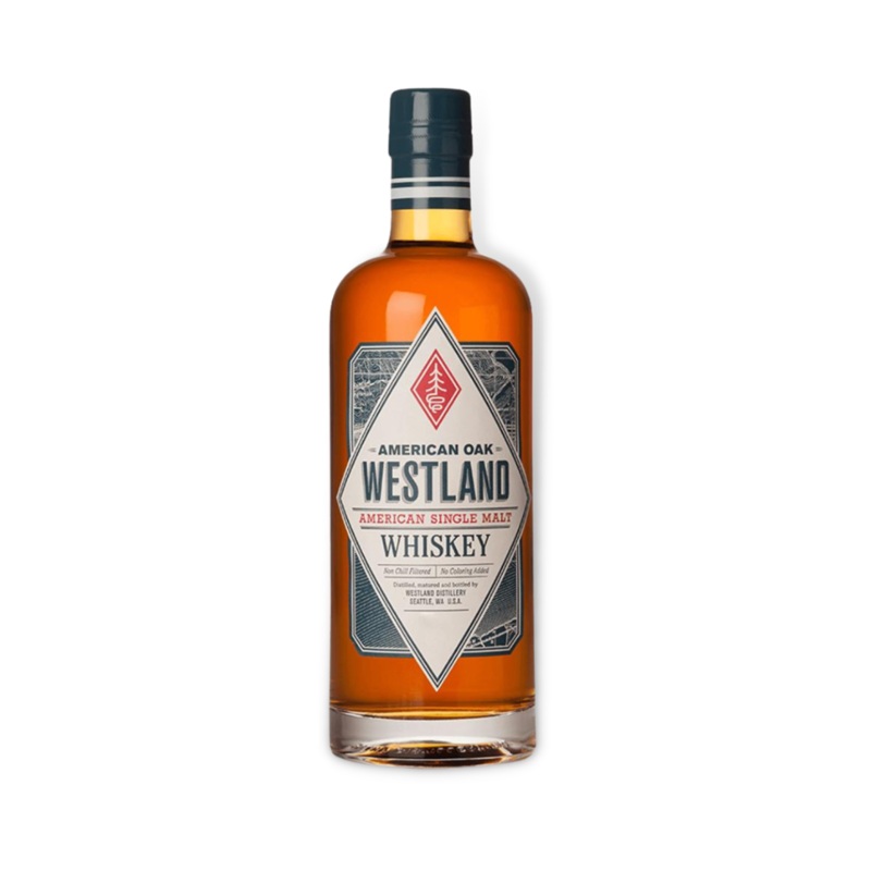 Westland American Oak American Single Malt Whiskey 700ml (ABV 46%)