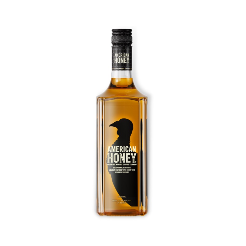 Wild Turkey American Honey Bourbon Whiskey 700ml (ABV 35.5%)