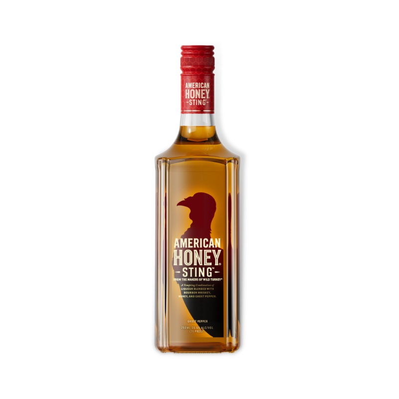 Wild Turkey American Honey Sting Bourbon Whiskey 750ml (ABV 35.5%)