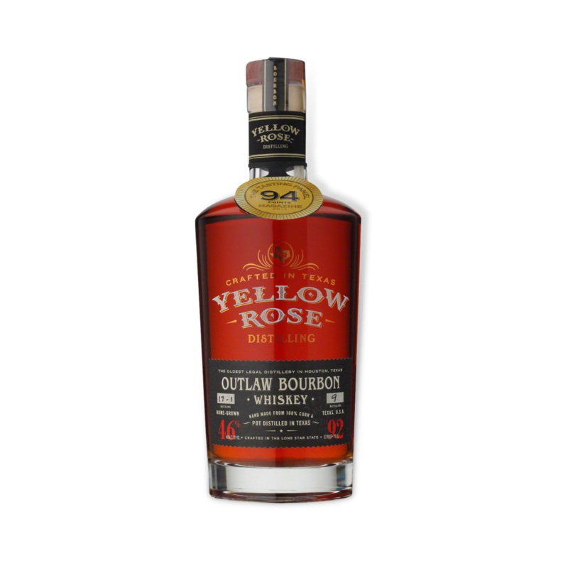 Yellow Rose Outlaw Bourbon Whiskey 700ml (ABV 46%)