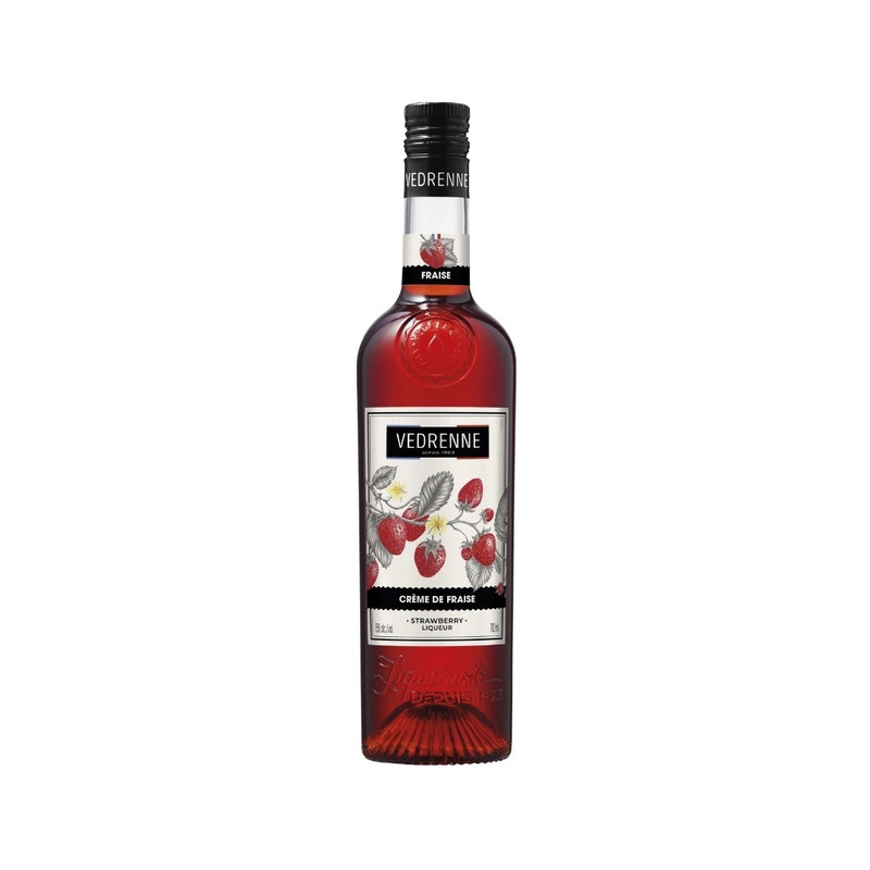 Vedrenne Liqueur Creme de Fraise (Strawberry) 500ml (ABV 15%)