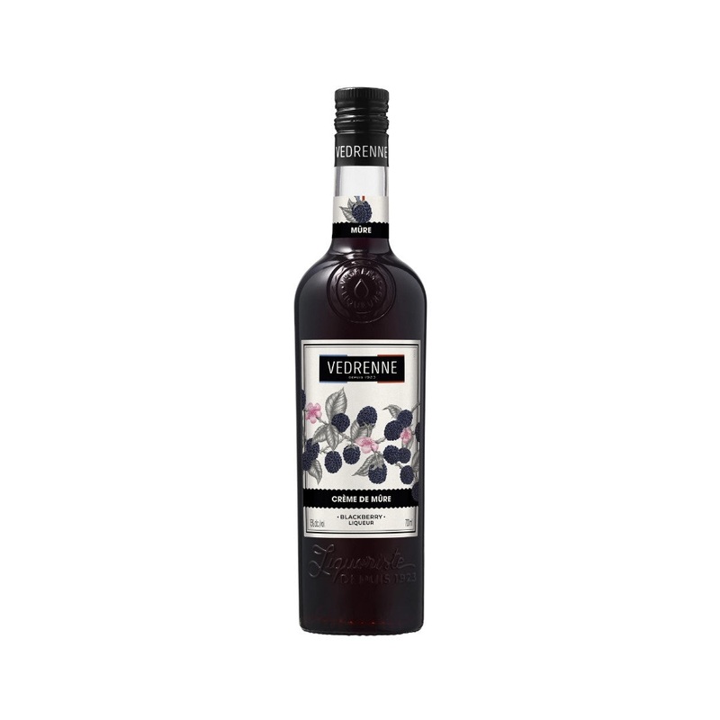 Vedrenne Liqueur Creme de Mure (Blackberry) 700ml (ABV 15%)