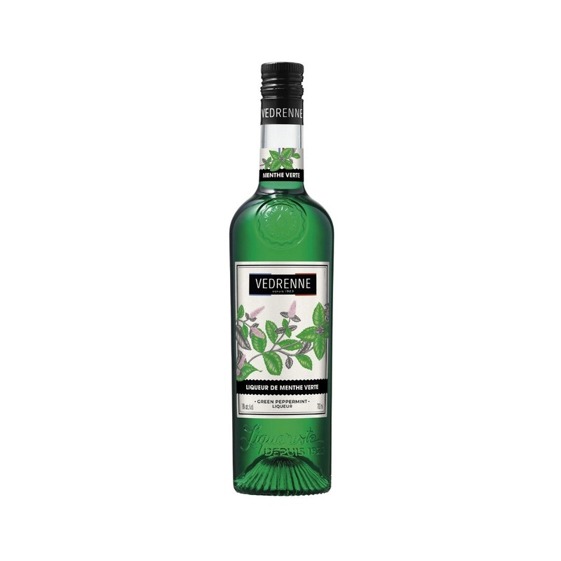 Vedrenne Liqueur de Menthe Verte (Peppermint Mint) 700ml (ABV 21%)