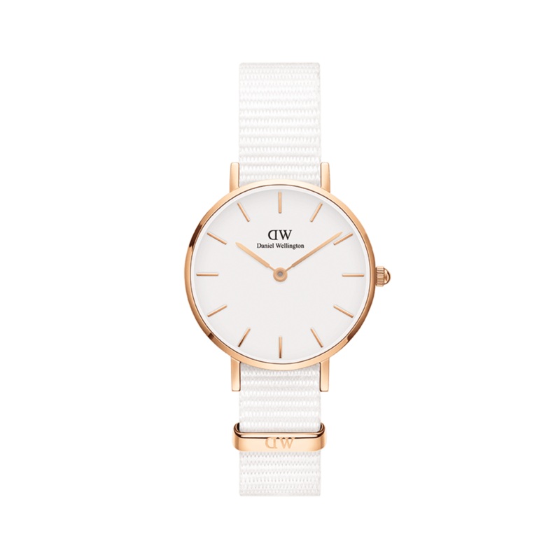 Daniel Wellington Petite Dover 28mm White Dial Watch DW00100313