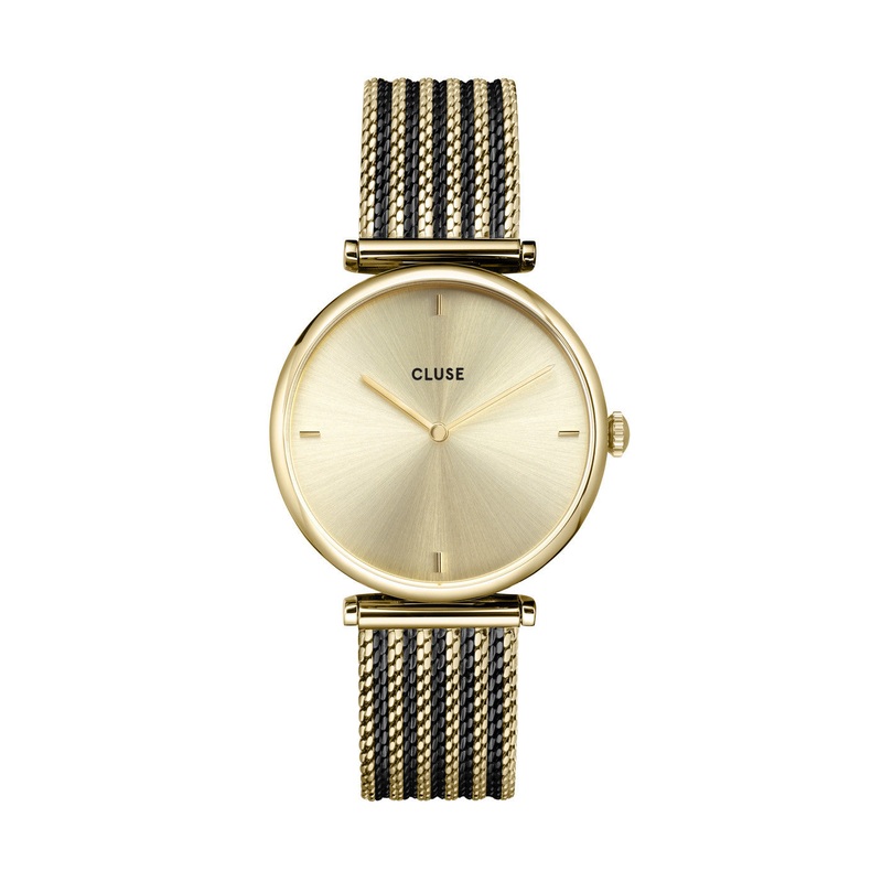 CLUSE Triomphe Full Gold/Black Gold Mesh CW10401