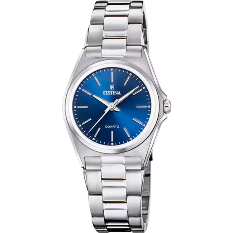 Festina Women's Elegance Blue Steel Strap Timepiece F20553/3