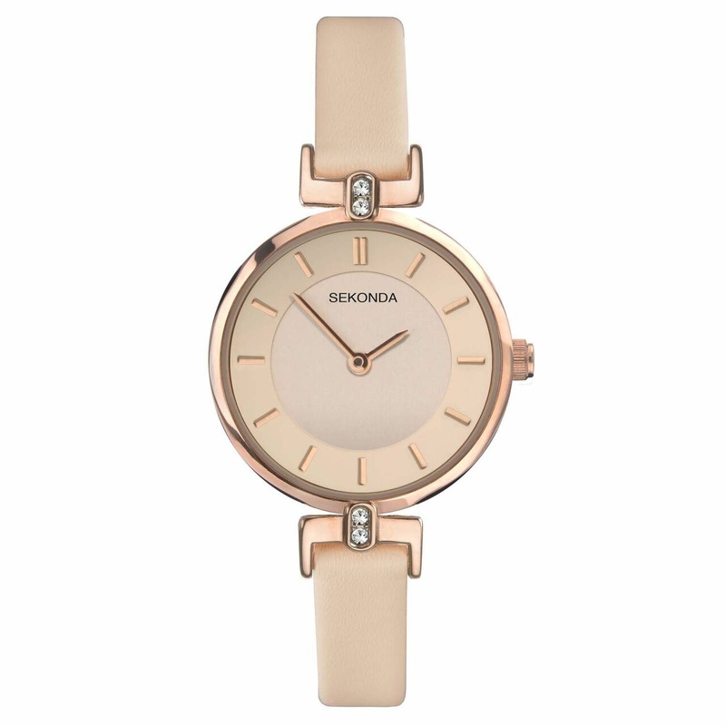 Sekonda Rose Gold Case Rose Dial Womens Watch