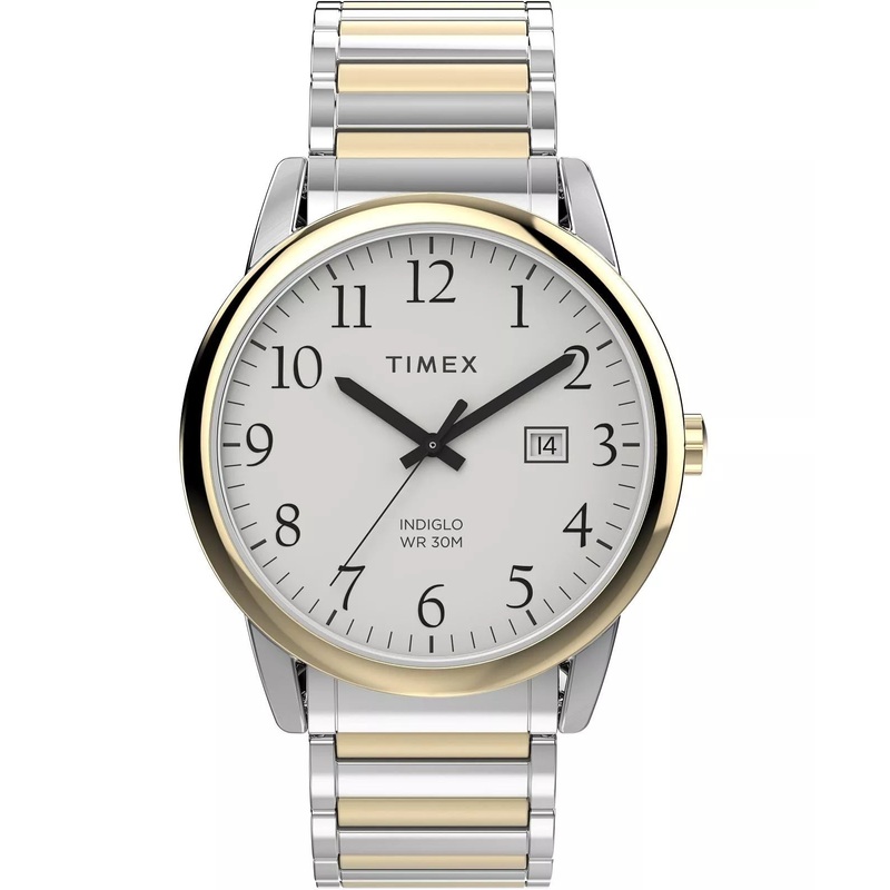 Timex Easy Reader 40mm White Dial Two Tone Watch TW2W52100