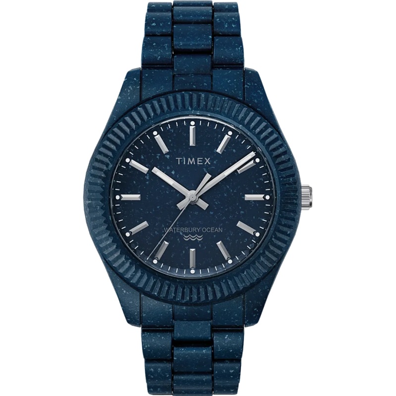 Timex Waterbury Ocean Recycled Plastic Bracelet Watch TW2V37400