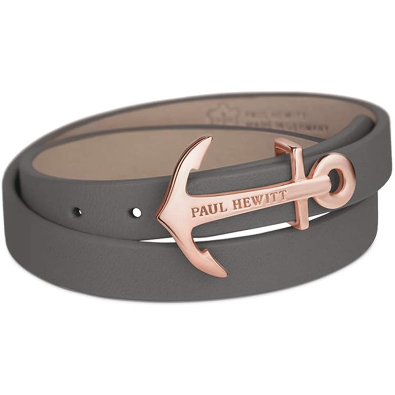 Paul Hewitt North Bound Rose Gold / Grey Bracelet - S