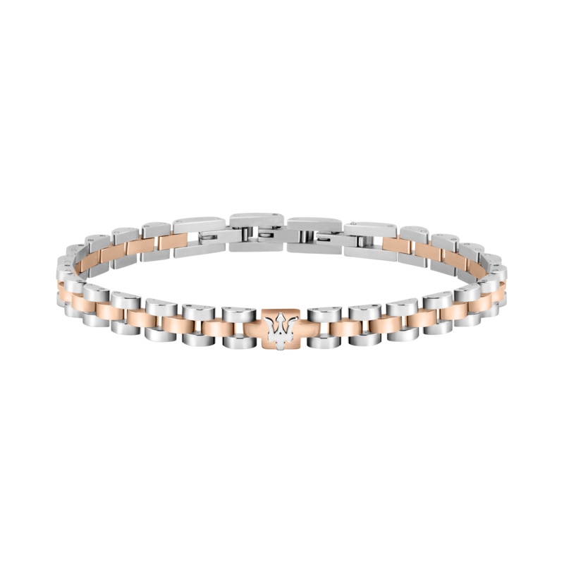 Maserati Jewels Men's Two-Tone Bracelet