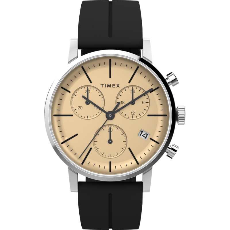 Timex Midtown Chronograph 40mm Synthetic Rubber Watch TW2V70500