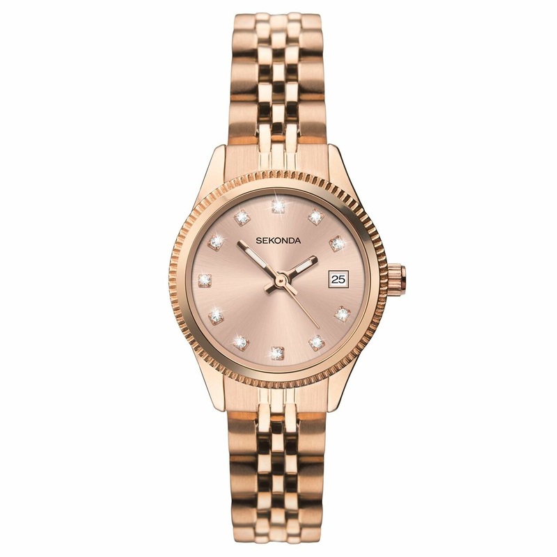 Sekonda Rose Gold Case Rose Gold Dial SK2764 Womens Watch