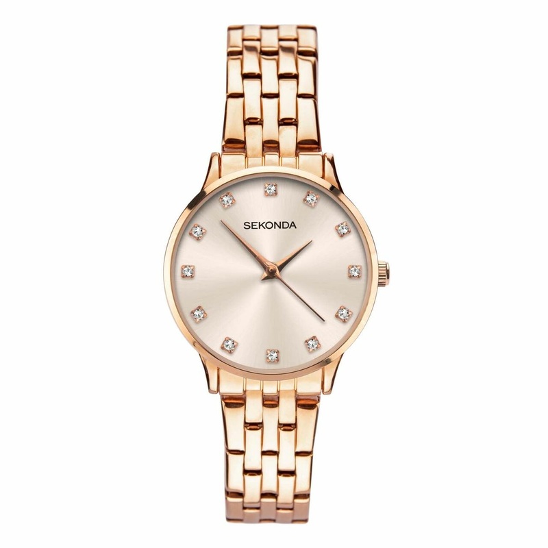 Sekonda Rose Gold Case Rose Gold Dial SK2961 Womens Watch