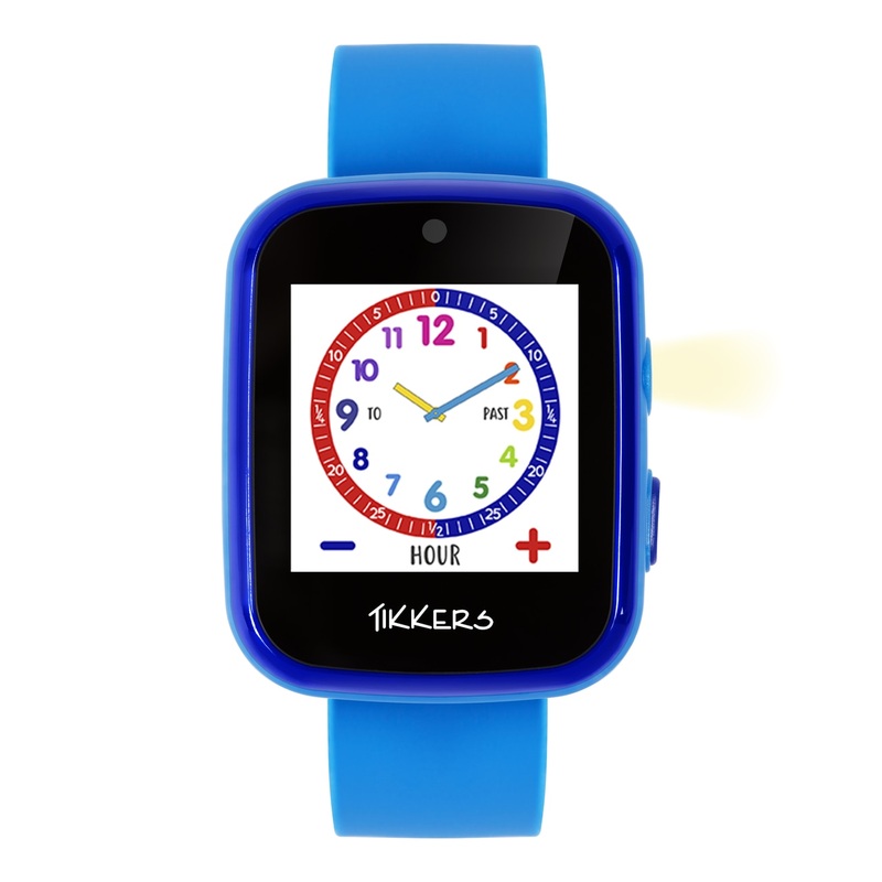 Tikkers Interactive Blue Smart Watch for Kids TK1084BLU
