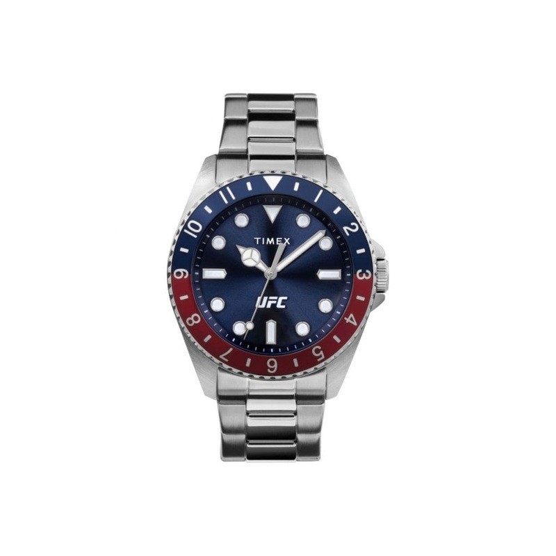 Timex UFC Debut 3-Hand 42.5mm Stainless Steel Band Watch TW2V56600