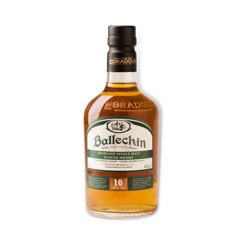 Ballechin 10YO Heavily Peated Single Malt Scotch Whisky 700ml(ABV 46%)