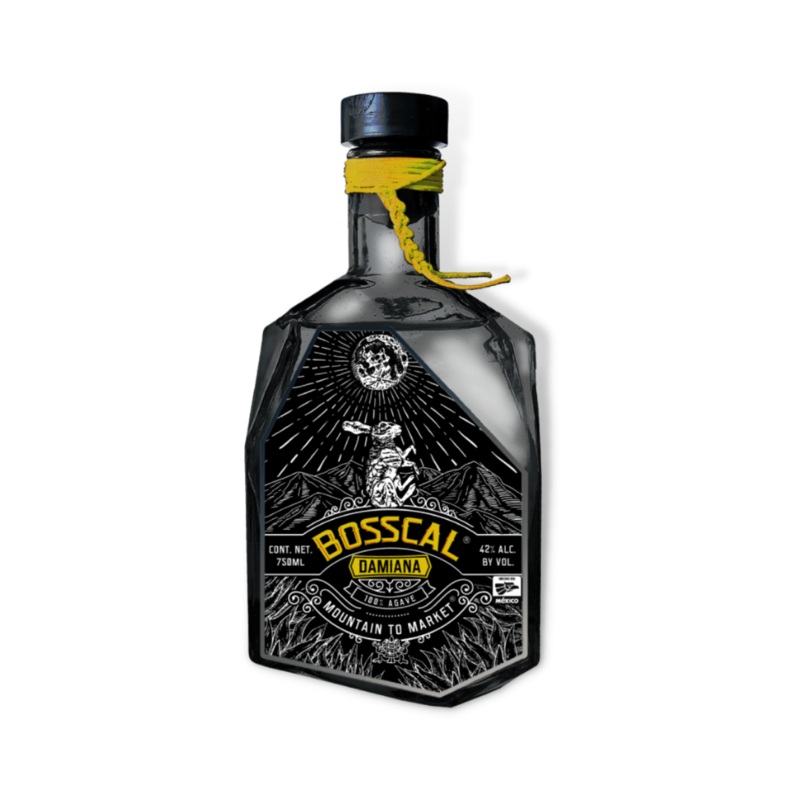 Bosscal Mezcal Damiana 750ml (ABV 42%)