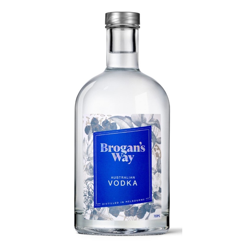 Brogan's Way Australian Vodka 700ml (ABV 38%)