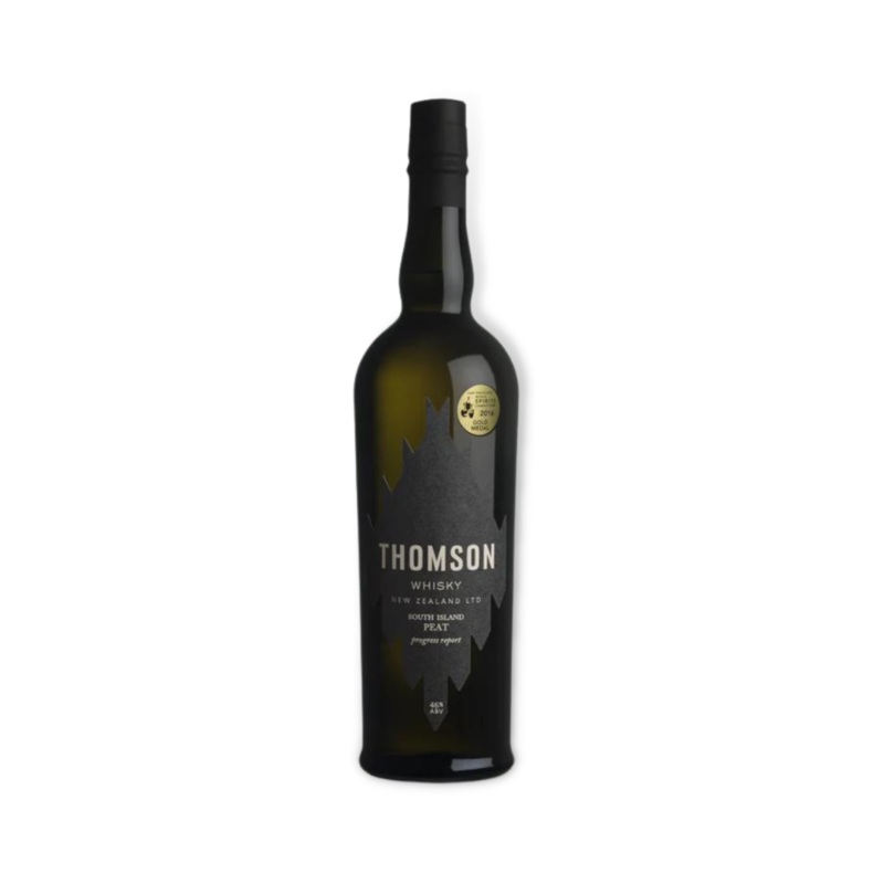 Thomson South Island Peat 'Progress Report' New Zealand Single Malt Whisky 700ml (ABV 46%)