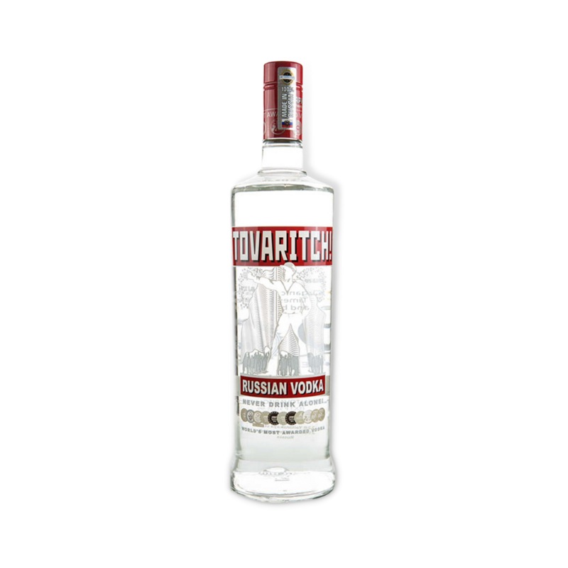 Tovaritch Russian Vodka 1ltr / 700ml (ABV 38%)