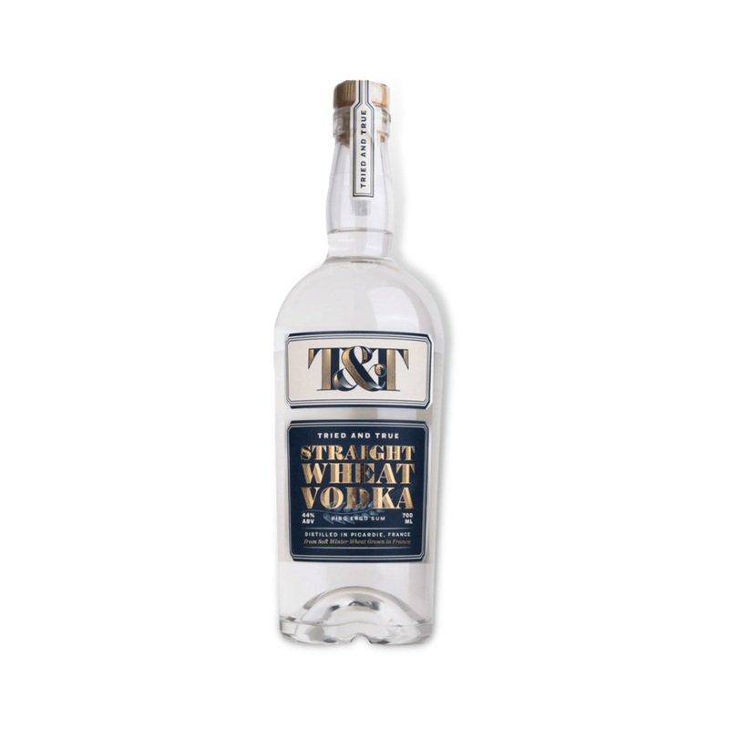 Tried & True Straight Wheat Vodka 700ml (ABV 44%)