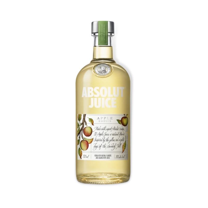 Absolut Apple Juice Edition Vodka 750ml (ABV 35%)