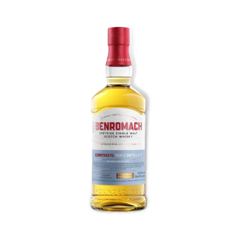 Benromach Contrasts: Triple Distilled (2011) Speyside Single Malt Scotch Whisky 700ml (ABV 46%)
