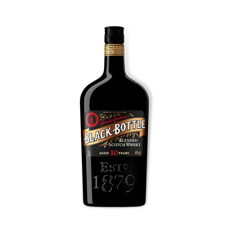Black Bottle 10 Year Old Blended Scotch Whisky 700ml (ABV 40%)