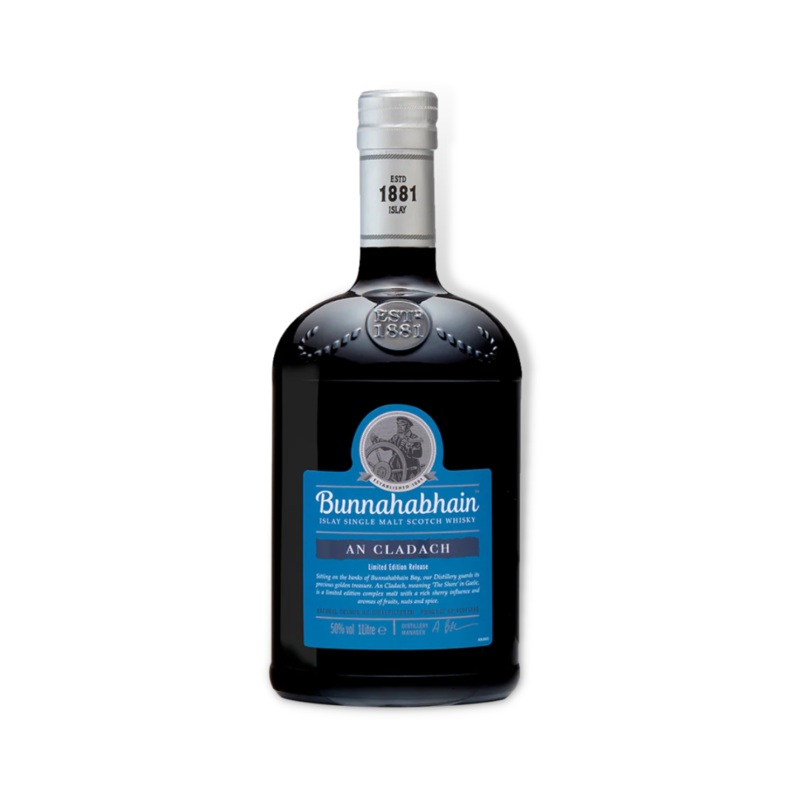 Bunnahabhain An Cladach Single Malt Scotch Whisky 1ltr (ABV 50%)