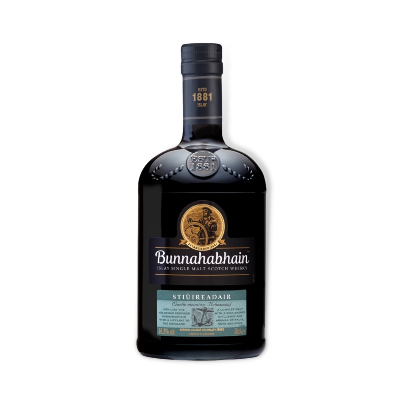 Bunnahabhain Stiureadair Single Malt Scotch Whisky 700ml (ABV 46.3%)
