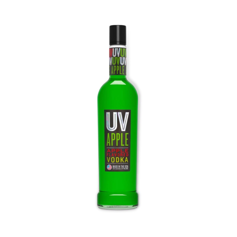 UV Apple Flavored Vodka 750ml (ABV 30%)