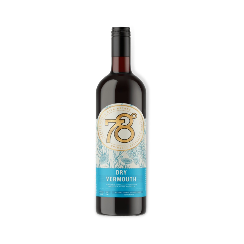 78 Degrees Dry Vermouth 750ml (ABV 18%)