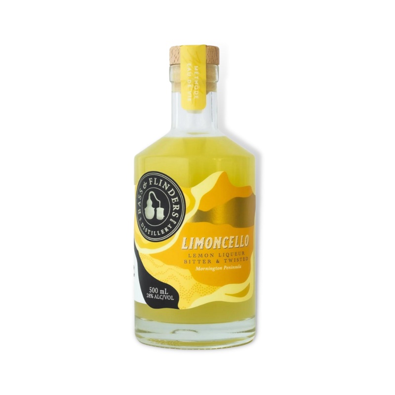 Bass & Flinders Limoncello Liqueur 500ml (ABV 28%)