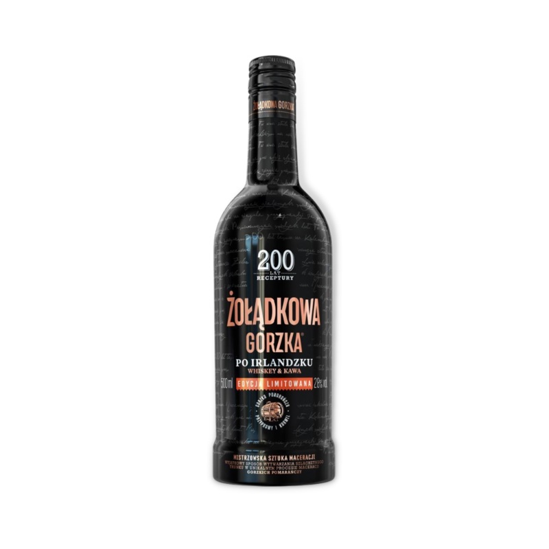 Zoladkowa Gorzka Irish Whiskey & Coffee 500ml (ABV 28%)