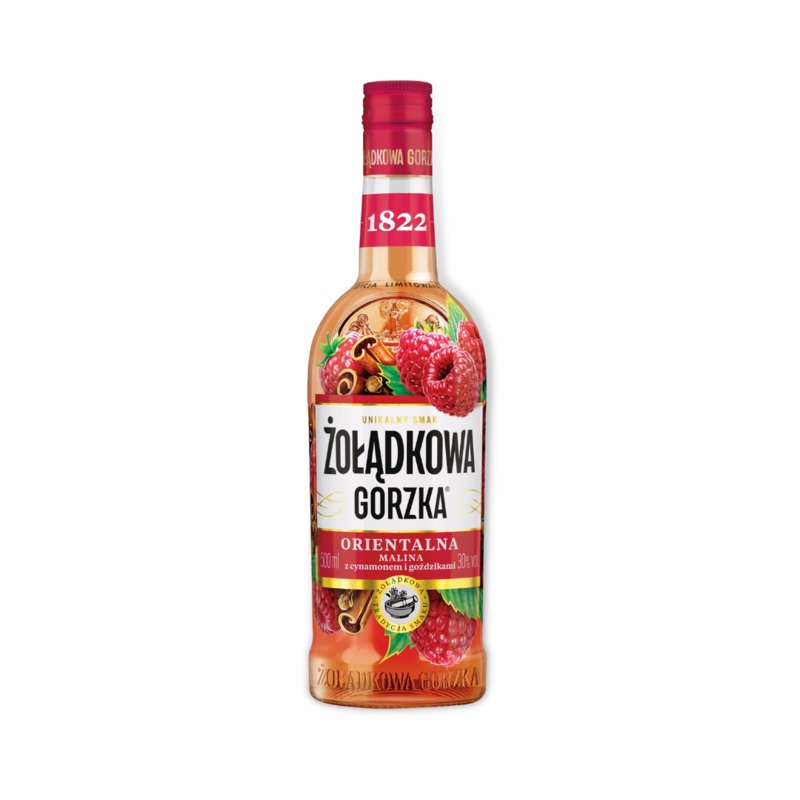 Zoladkowa Gorzka Oriental Raspberry 500ml (ABV 30%)