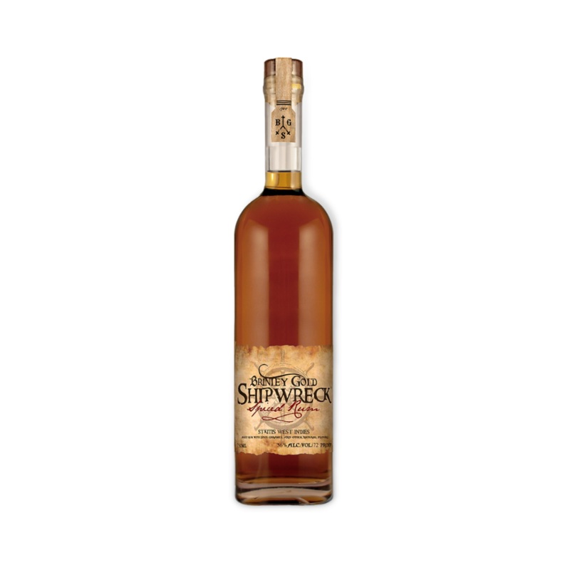 Brinley Gold Shipwreck Spiced Rum 750ml (ABV 36%)