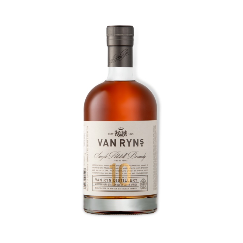 Van Ryn's 10 Year Old Single Potstill Brandy 750ml (ABV 38%)