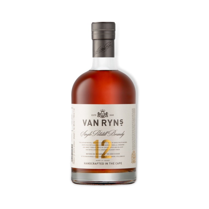 Van Ryn's 12 Year Old Single Potstill Brandy 750ml (ABV 38%)