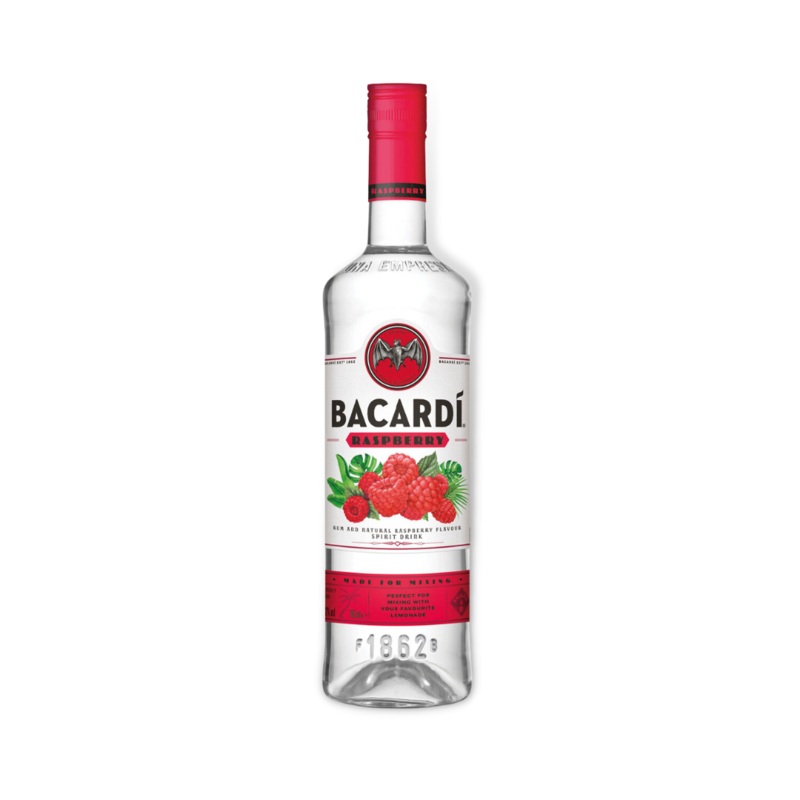 Bacardi Raspberry Rum 700ml (ABV 32%)