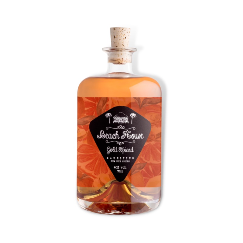 Beach House Gold Spiced Rum 700ml (ABV 40%)