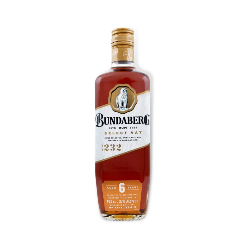 Bundaberg Select Vat Rum 700ml (ABV 37%)