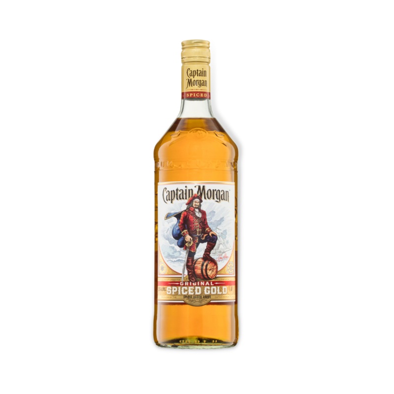 Captain Morgan Original Spiced Gold Rum 1ltr / 700ml (ABV 35%)