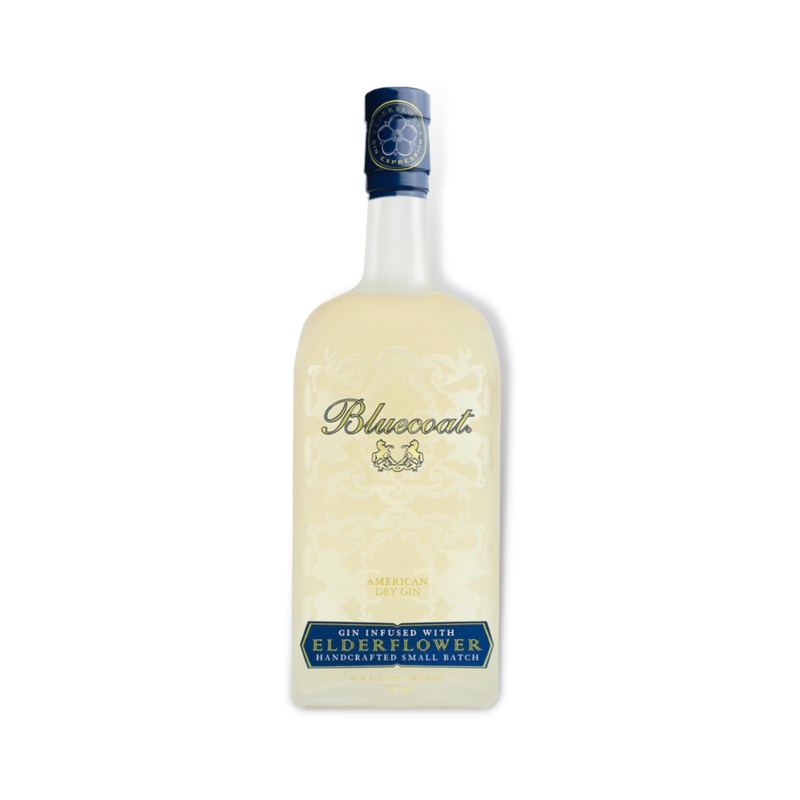 Bluecoat Elderflower American Dry Gin 750ml (ABV 47%)