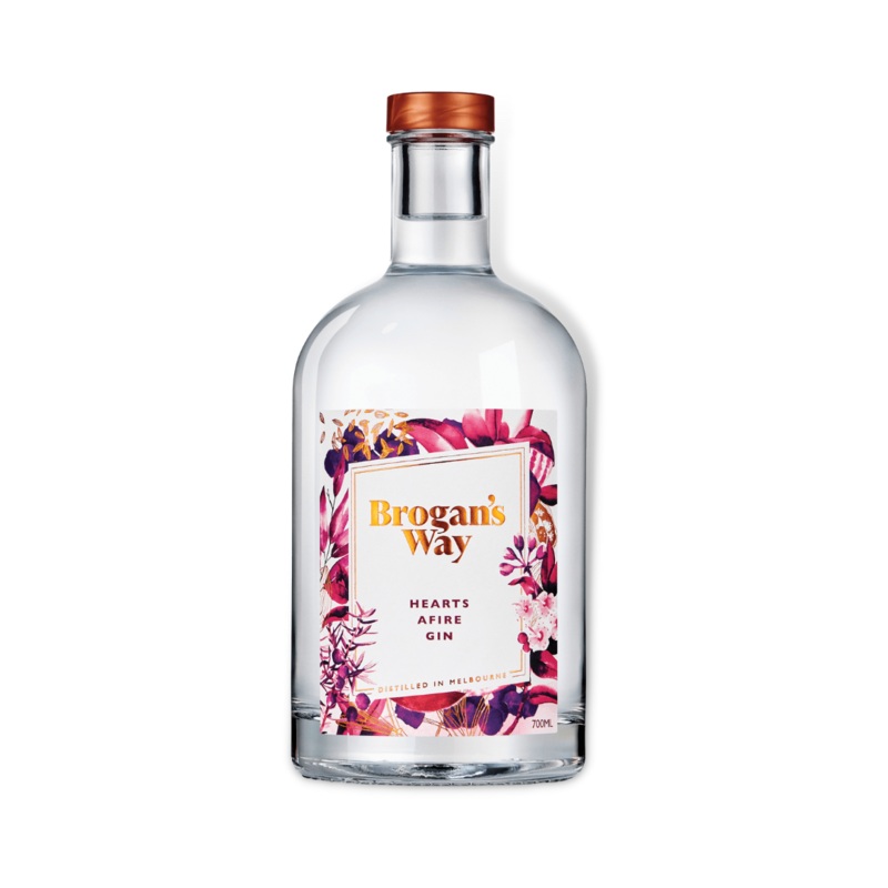 Brogan's Way Hearts Afire Gin 700ml (ABV 42%)