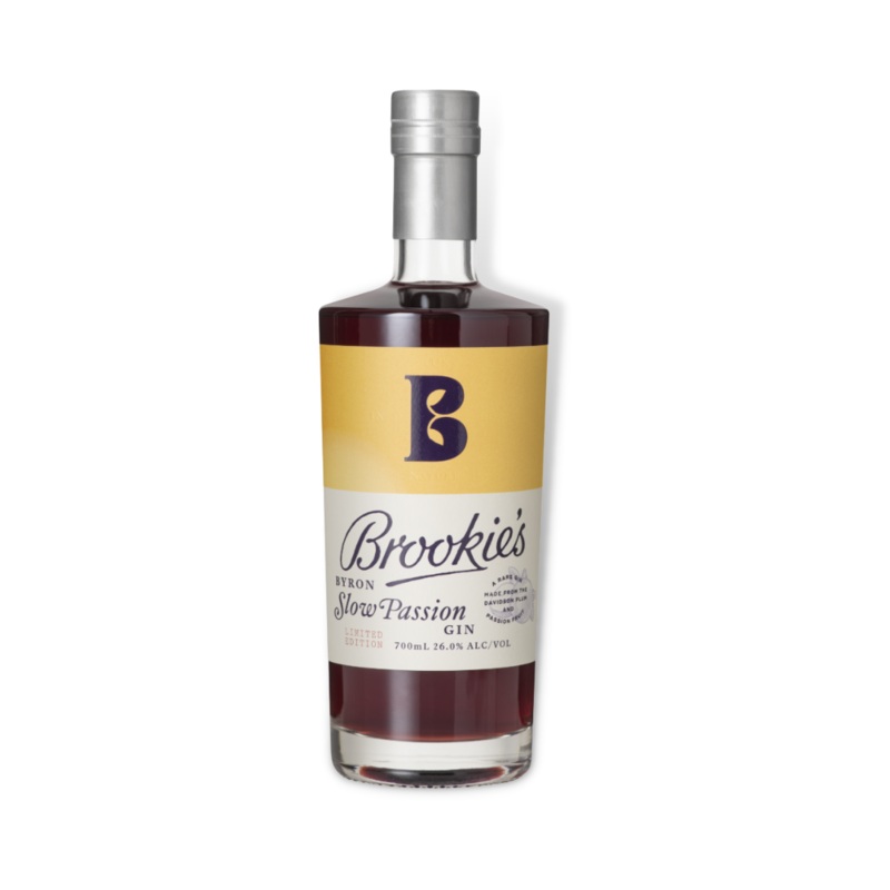 Brookie's Byron Slow Passion Gin 700ml (ABV 26%)
