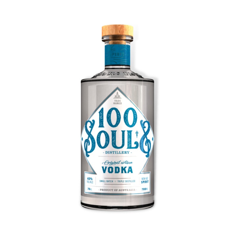 100 Souls Original Artisan Vodka 700ml (ABV 40%)